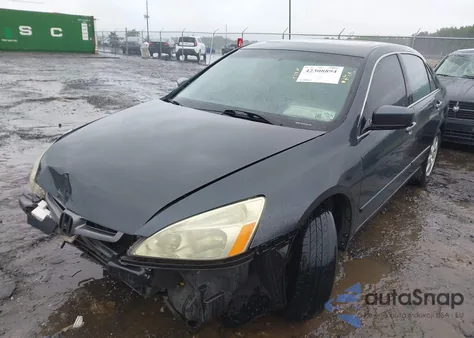 2005 Honda Accord 3.0 Ex из США, поврежденный, VIN 1HGCM66585A007031